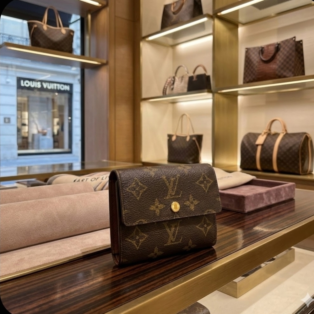 Louis Vuitton Monogram Brown Wallet
